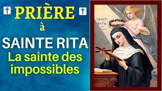 Prière à sainte Rita 🙏 Ste Rita avocate et patronne des causes désespérées 🙏