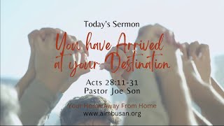 AIM Sunday Service | The Word of God| John 1:14 | Pastor Will Yi