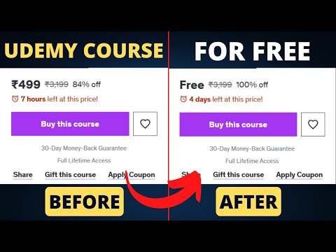 How to Get FREE PAID Udemy Courses with CERTIFICATE Free Courses