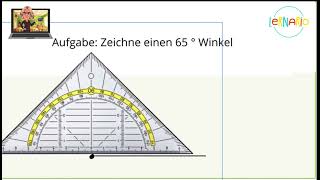 Wir zeichnen Winkel. Winkel zeichnen mit Geodreieck einfach erklärt.