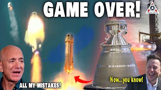 Blue Origin's Engines completely FAIL! NO way to BEAT SpaceX...