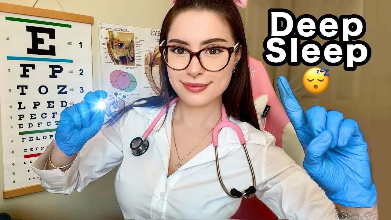 Asmr Eye Exam Roleplay ёясу Lens 1 Or 2 For Deep Sleep ёяш Youtube