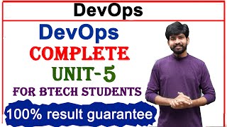 DevOps subject complete unit 5 | devops unit 5 | devops subject | btech | unit 5 | all topics