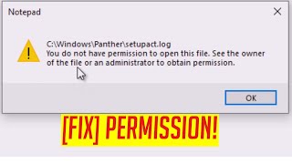 [Fix] You do not have permission to open this file in Windows 10