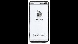 User 1 - Testing on Low Fidelity Sef'JuSee Paper Prototype App
