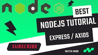 Send Bitcoin with Node.js | Backend Function Using Axios & Express
