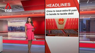 East Asia Tonight: China unveils mammoth US$1.4 trillion stimulus package to boost economy