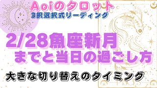 【手放しエネルギーが凄い】2/28魚座新月🌑まで＆当日の過ごし方