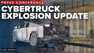 #BREAKING: LVPD gives update on Tesla truck exploding in front of Trump Tower