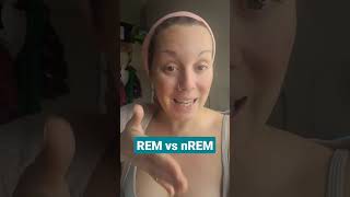 REM & nREM Dream Cycles. Rapid Eye Movement #psychology