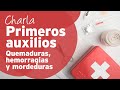 Primeros auxilios en quemaduras, hemorragias y mordeduras  | Clínica Alemana