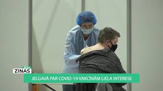 ReTV: Jelgavā par Covid-19 vakcīnām liela interese