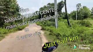 LAND FOR SALE, 2ACRES, NARASAPURAM VILLAGE, PADMANABHAM MANDAL, VISAKHAPATNAM DISTRICT,8522962599