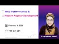 Web Performance Hands-On & Modern Angular Development 🚀