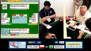 2015 WBTC BB-RR12 BBO-2[OR] POLAND vs BRAZIL