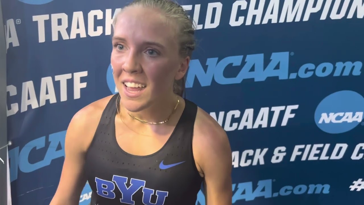 BYU's Lexy Halladay-Lowry Talks After Finishing 4th In Steeplechase At ...