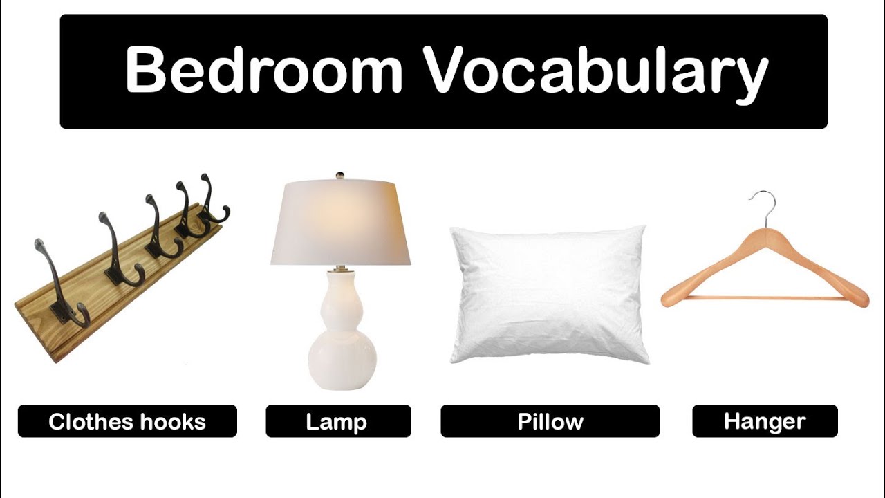 Bedroom Vocabulary In English Youtube