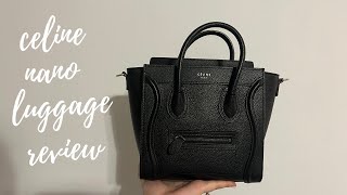 Celine nano luggage review | Ana Luisa jewelry update