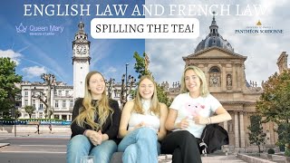 Spilling the tea on English Law and French Law at QMUL- interview and app tips, classes etc.