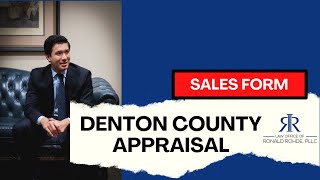 Denton County CAD. Sale Information