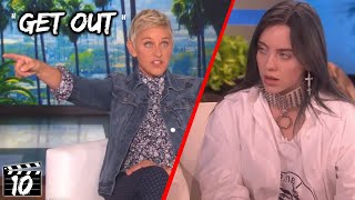 Top 10 Celebrities Who Insulted Ellen On Her Own Show