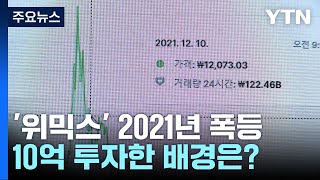 2021년 폭등한 '위믹스 코인'...김남국 \