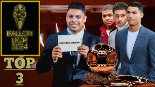 Top 3 Ballon d'or 2024 Ronaldo, Mbappé & Bellingham ► Goals, Assists, Trophies & Others Update ● HD