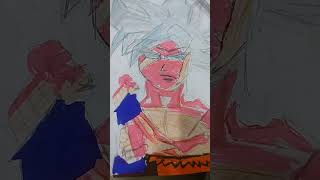 Drawing Goku Mastered Ultra Instinct From Dragon Ball Super