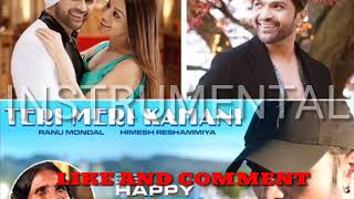 Teri meri Kahani(karaoke)song..Happy Hardy and Heer