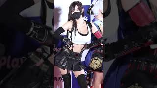 Korean cosplay team COSIS model Song Joo A FF7 Tifa Cosplay