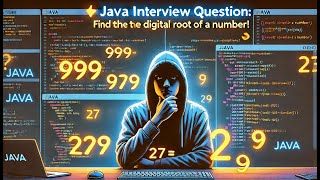 🔥 Java Interview Question: Find the Digital Root of a Number | Java Coding Challenge 🚀