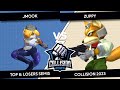 Collision 2023 - Melee - Jmook (Sheik) VS Zuppy (fox) - Top 8 - Losers Semis