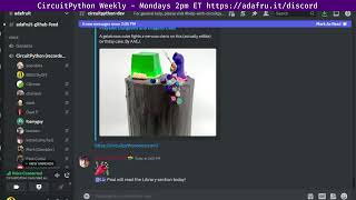 CircuitPython Weekly Meeting for April 10, 2023 @circuitpython #circuitpython #adafruit