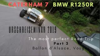 Caterham 7 Road Trip 2019 Part 3: Ballon d'Alsace, Vosges