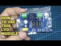 How to use HCW-M635 low voltage disconnect battery protection module tutorial.