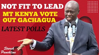 You Are Not Our Leader! Angry Mt Kenya Vote Out Gachagua Over Arrogance & Incompetence