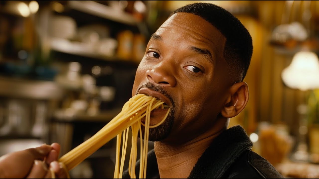 Will Smith Eating Spaghetti Ai 2024 - YouTube