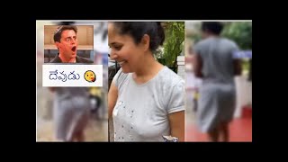 Anchor Anasuya Enjoying In The Rain   Anasuya Hot Superb Visuals   Commentary Video   Cine Adda