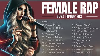 【Female Rap】超絶クールでイケてる女性HipHop集 | 重低音響くテンションが上がる洋楽Playlist