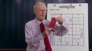 Sudoku. Lesson 20. The cleaver, Mallet Table, and the Diagonal cross pattern.