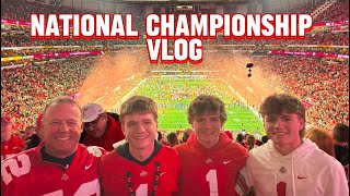 NATIONAL CHAMPIONSHIP VLOG! Ohio State vs Notre Dame