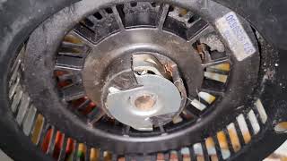 How to repair the pull start pawl/ratchet mechanism on a Tecumseh engine.