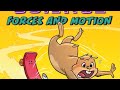 MASTER HAMSTER, SUPER SCIENCE, FORCES AND MOTION, #masterhamster #storyforkids #comics #bookleez