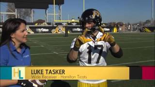 Luke Tasker, Wide Receiver, CFL Hamilton Ticats - Part Two