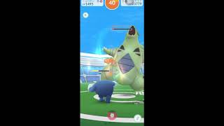 【ポケモンGO】CP1500以下でバンギラスソロレイド！