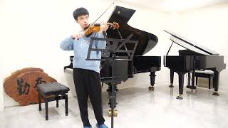 【🎹🎻李柏均💖小提琴🎻🎹】2024/12/27【巴哈無伴奏 E 大調第三小提琴組曲，BWV 1006：III。朗多加沃特舞曲】💖反覆做到厭煩，累積無法撼動的成果【🎻🌹🎹音之匠心🤗音旋雋陞🎹🌹🎻】🐠🐬🐳