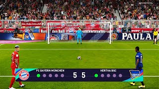 PES 2021 | Hertha Berlin vs Bayern Munich | Penalty Shootout | Gameplay PC