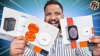 CMF by Nothing Buds Pro, Watch Pro & 65w GaN Charger Unboxing - இது Budget Products-களின் Apple-ஆ?