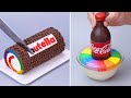 Amazing Rainbow Chocolate Cake Decorating Recipe | So Tasty Cake |  How To Make Chocolate Dessert