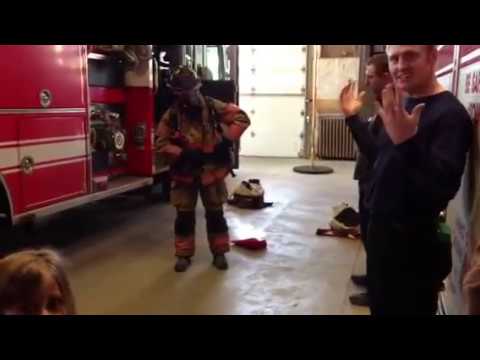 How quick does a fireman get dressed? How quick does a fireman get dressed?